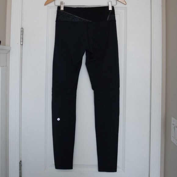 Navy Lululemon Leggings - Picture 2 of 6